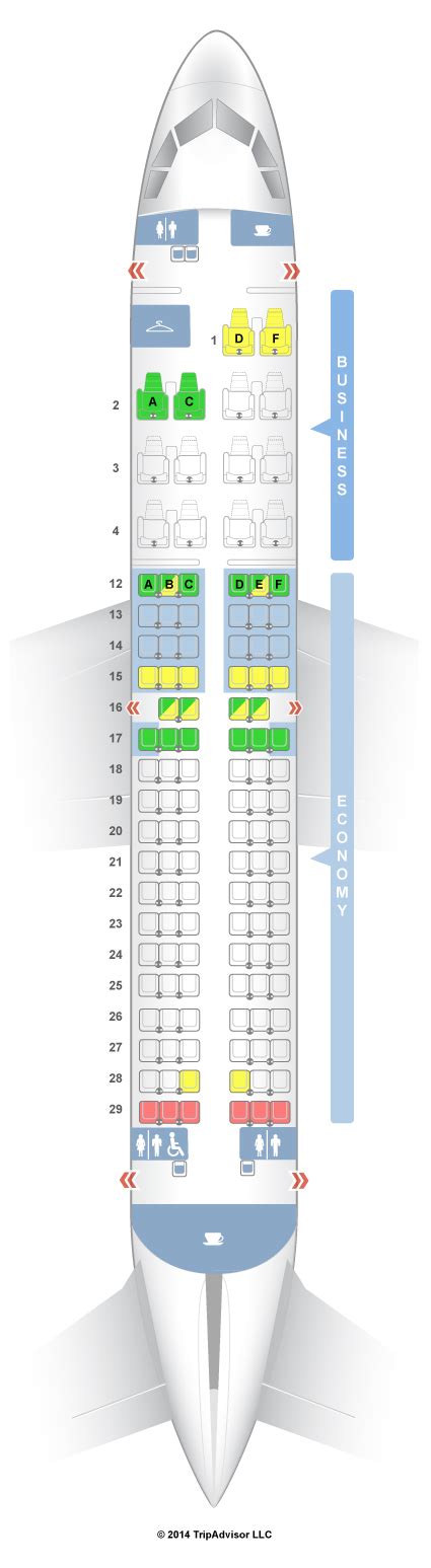 SeatGuru Seat Map Air Canada.